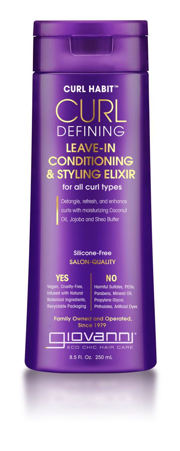 Giovanni Curl Habit Curl Defining Styling Leave-in Elixir