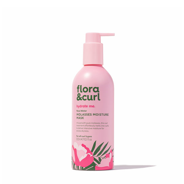 Flora & Curl Hydrate Me Rose Water Molasses Moisture Mask