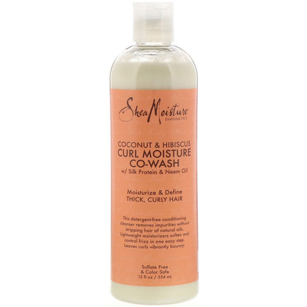 SheaMoisture Coconut & Hibiscus Co-wash Conditioning Cleanser