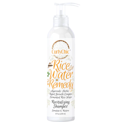CurlyChic Rice Water Remedy Revitalizing Shampoo