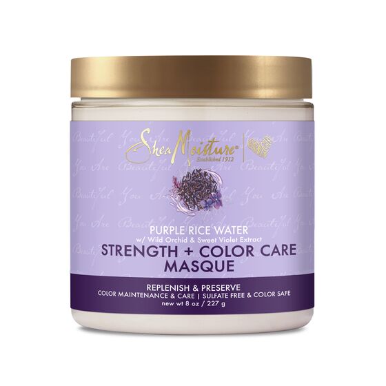 Shea Moisture Purple Rice Water Strenght & Color Care Masque