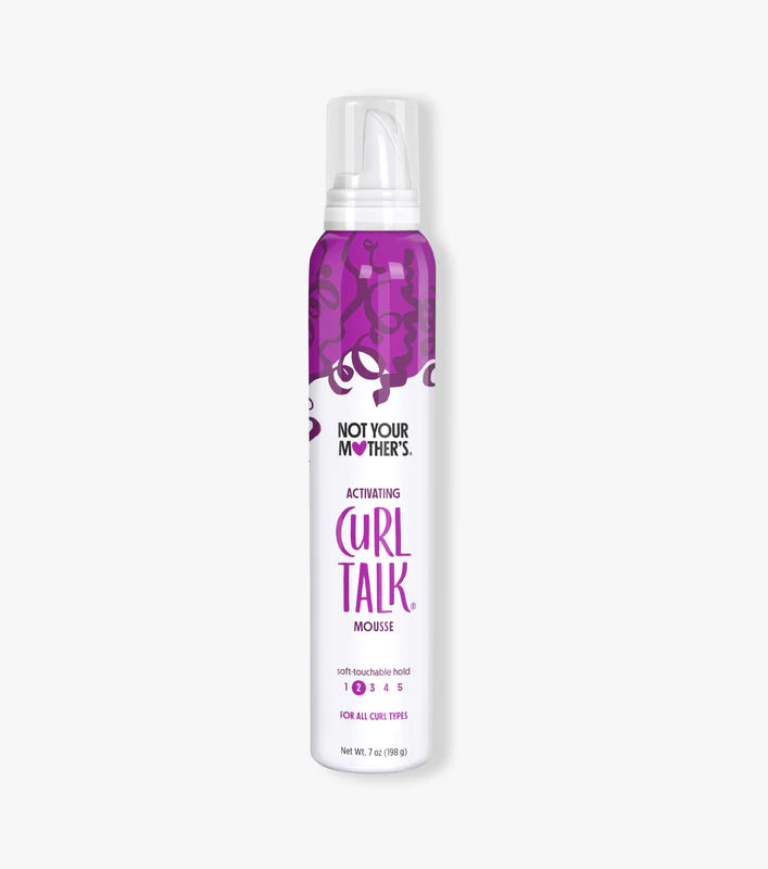 Not Your Mothers Curl Talk Activating Mousse