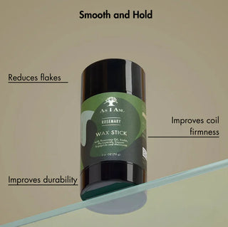 As I Am Rosemary Hair Wax Stick