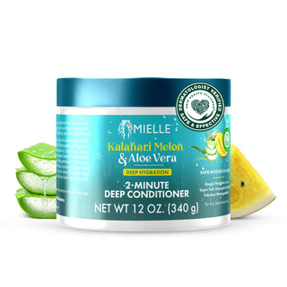 Mielle Kalahari Melon & Aloe Vera Deep Hydration 2-Minute Deep Conditioner