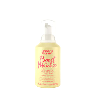 Umberto Giannini  Strong Curls Boost Mousse Rosemary Oil Strengthening Styling Foam