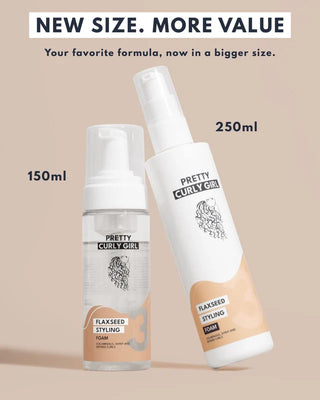 Pretty Curly Girl Flaxseed Styling Foam 150.ml