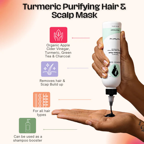 Bounce Curl Tumeric Purifying Hair & Scalp Mask