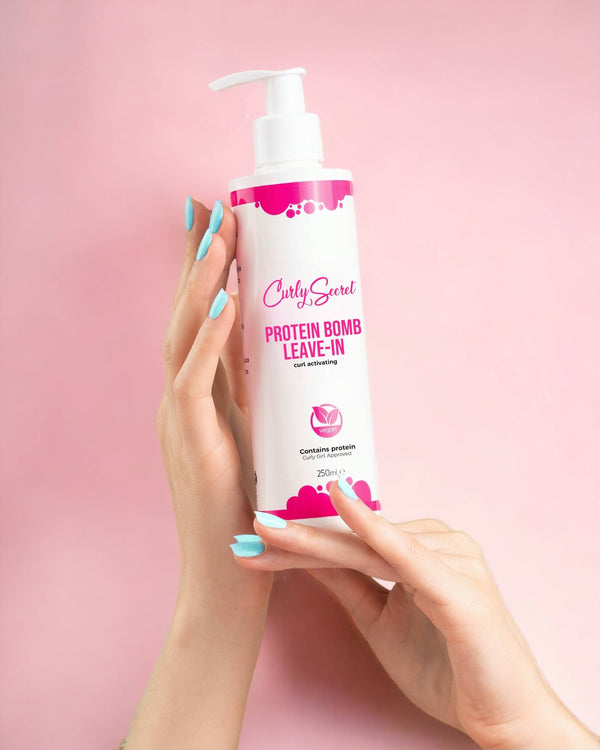 Curly Secret Protein Bomb Leave-in Curl Activator