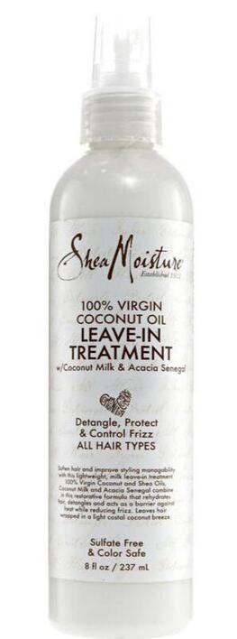 SheaMoisture – 100% Virgin Coconut Oil Daily Hydration Leave-In Treatment