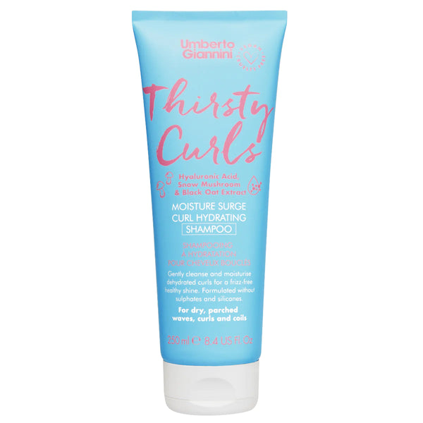 Umberto Giannini Thirsty Curls Moisture Surge Curl Hydrating Shampoo