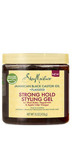 SheaMoisture Jamaican Black Castor Oil Strong Hold Styling Gel