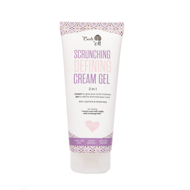 CurlsByM Scrunching Defining Cream Gel