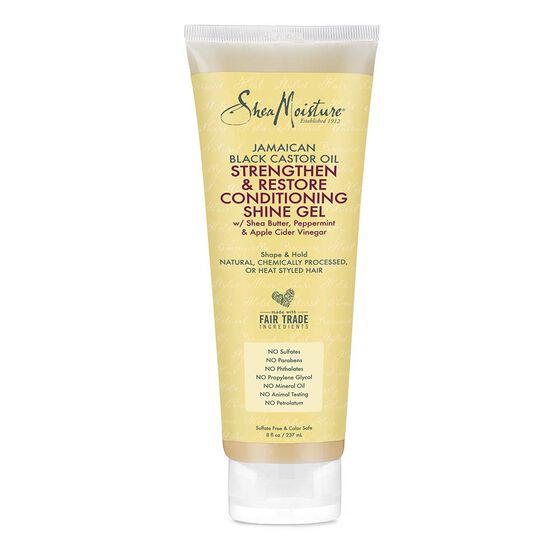 Shea Moisture Jamaican Black Castor Oil Strengthen & Restore Conditioning Shine Gel