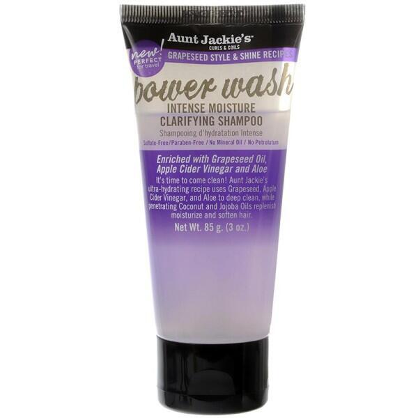 Aunt Jackie's Power Wash Intense Moisture Clarifying Shampoo
