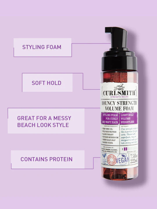 Curlsmith Bouncy Strength Volume Foam