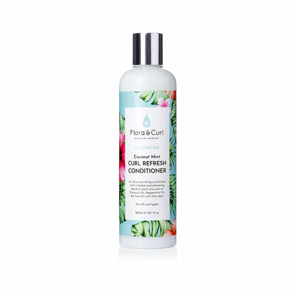 Flora & Curl Soothe Me Coconut Mint Curl Refresh Conditioner