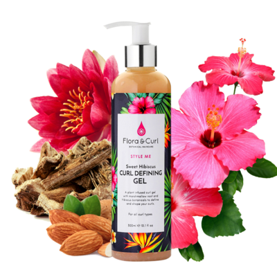 Flora & Curl Sweet Hibiscus Curl Defining Gel