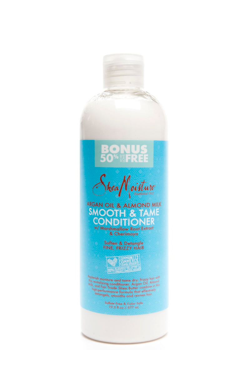 Shea Moisture Argan Oil & Almond Milk Smooth & Tame Conditioner