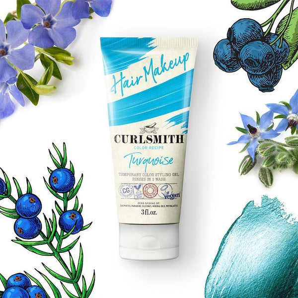 Curlsmith Hair Makeup - Turqueise