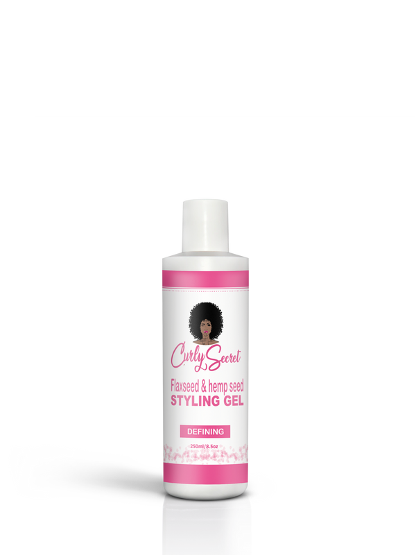 Curly Secret Flaxseed & Hemp Seed Curl Enhancing Styling Gel