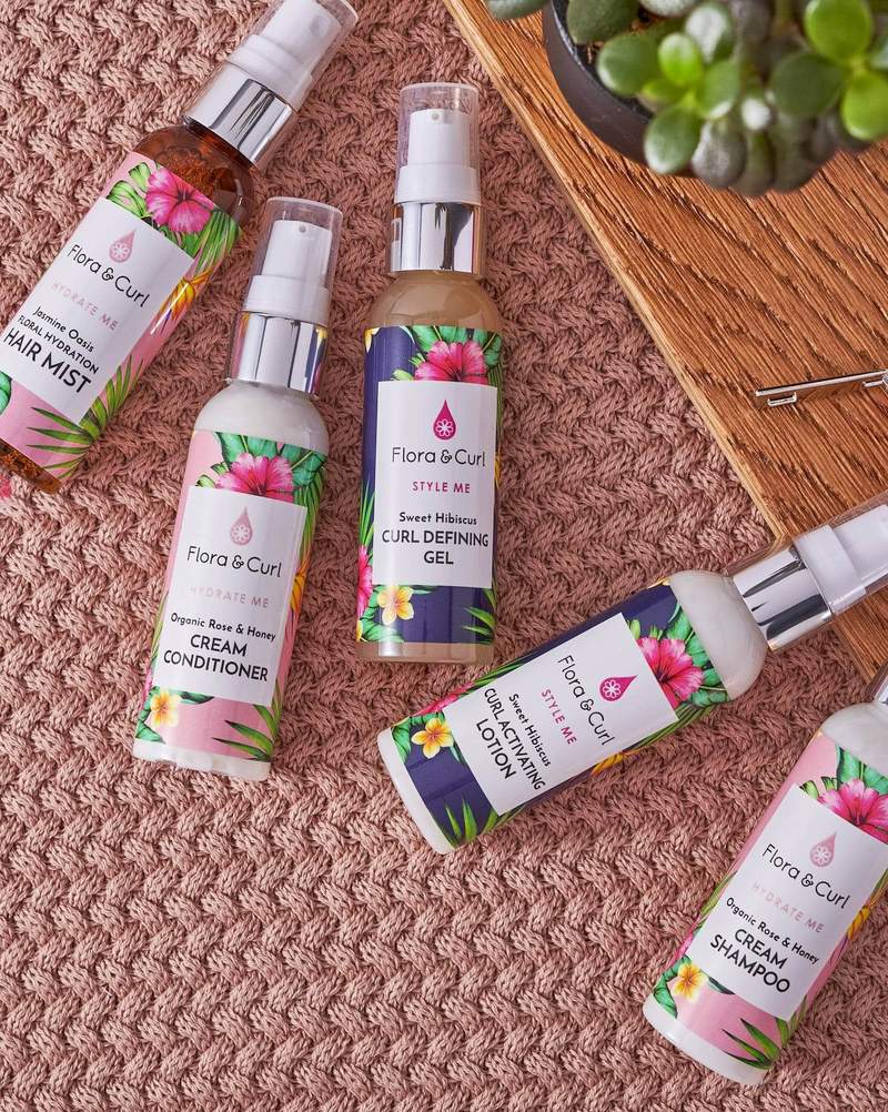Flora & Curl Mini Essentials Curl Kit