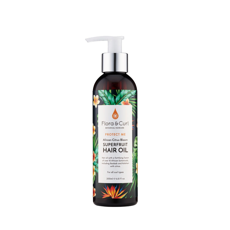 Flora & Curl African Citrus Superfruit Hair Oil