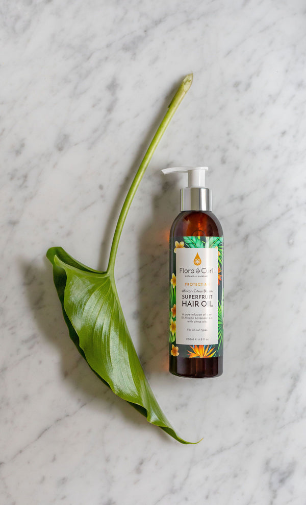 Flora & Curl African Citrus Superfruit Hair Oil