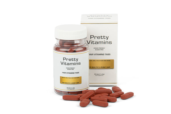 Pretty Curly Girl Hair Vitamins
