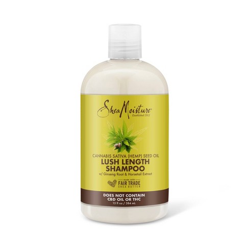 Shea Moisture Cannabis Sativa (Hemp) Seed Oil Lush length Shampoo