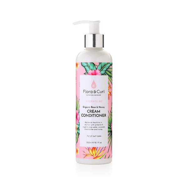 Flora Curl Organic Rose & Honey Cream Conditioner