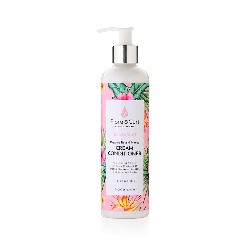 Flora Curl Organic Rose & Honey Cream Conditioner