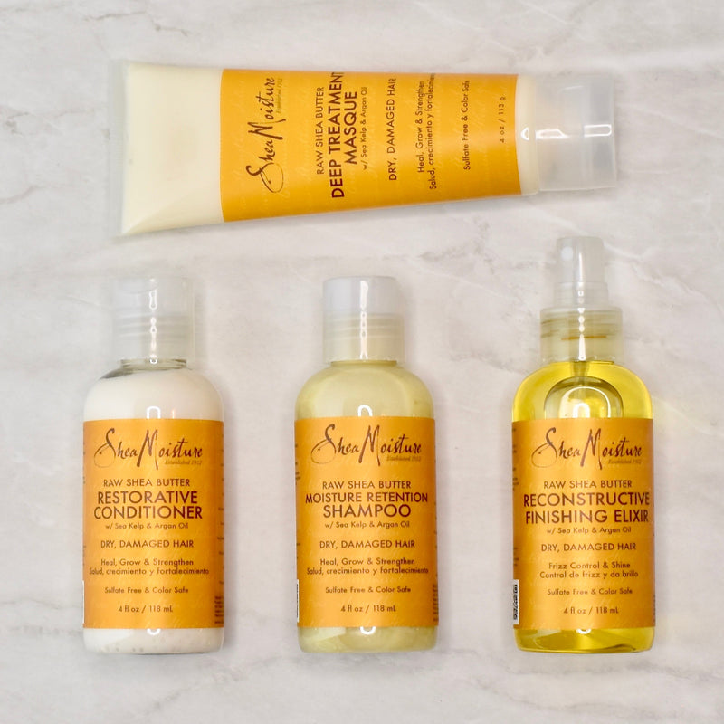 Shea Moisture Raw Shea Butter & Argan Oil Repair & Transition Kit