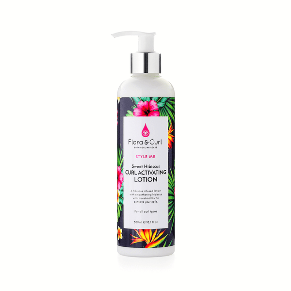 Flora & Curl Sweet Hibiscus Curl Activating Lotion